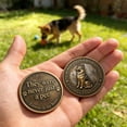 thumbnail image 7 of Dog Memorial Double-Sided Keepsake Coin Pet Loss Sympathy Gift Remembrance Token for Pet Lovers C, 7 of 7