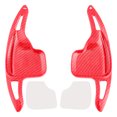 thumbnail image 1 of Carbon Look Steering Wheel Paddle Shifter Extensions For BMW F15 F25 F30 F31, 1 of 12