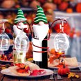 thumbnail image 4 of Botella de vino de vacaciones Soportes de vidrio Encimera Decoración de fiesta de Navidad, 4 of 8