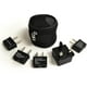 thumbnail image 3 of Adaptador de Viaje Set de 5 Piezas Ceptic Internacional Blanco Ideal para Dispositivos Electrónicos, 3 of 11