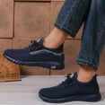 thumbnail image 4 of Women's Walking Shoes Lightweight Breathable Flying Woven Mesh Upper Casual Jogging Shoes Ladies Tennis Shoes Workout Footwear Gym Sneakers, 4 of 5