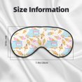 thumbnail image 4 of Disketp Icecream Truck Print Sleep Mask-Eye Mask for Sleeping,Comfortable & Super Soft Eye Mask with Adjustable Strap,Travel Eye Mask, 4 of 7