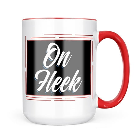 

Neonblond Classic design On Fleek Mug gift for Coffee Tea lovers