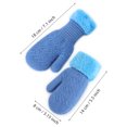 thumbnail image 4 of Gustave Baby Toddler Mittens Gloves Boys Girls Lined Fleece Winter Kids Warm Gloves Unisex Infant Gloves "Black", 4 of 5