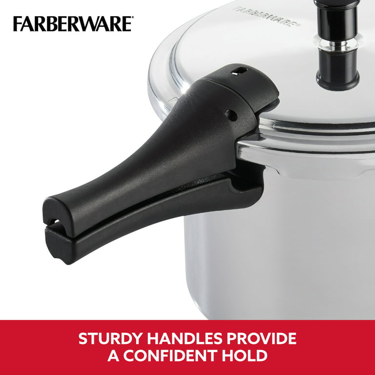 Farberware Digital Pressure Cooker, Silver - 6 qt