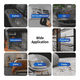 thumbnail image 4 of Kit Plumero De Aire Limpiador Soplador Comprimido P/ Pc 600w Negro, 4 of 5