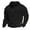 Black, variant on Baqcunre Men'S Solid Color Half Zip Outdoor Standing Collar Long Sleeved Sweater,L,Quarter Zip Pullover Men,Mens Sweatshirt,Long Sleeve Shirts For Men,Men'S Fashion Hoodies & Sweatshirts,,Black