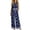 3-Navy, variant on Yertdoel Two Piece Sets for Women Polka Dot Print Summer Lounge Set Sleeveless Top Wide Leg Long Pants with Pockets Casual Outfit