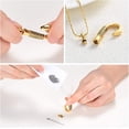 thumbnail image 4 of Constantlife Fishing Hook Cremation Jewelry for Ashes Holder Necklace Memorial Jewelry Urn Neckless Lockets For Human / Pet Ashes, 4 of 6