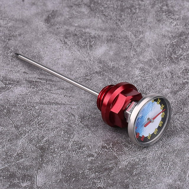 Dipstick Temperature, CNC Aluminum Alloy Compact Convenient Oil Dipstick Easily Check For Check Motorcycle Oil Level