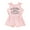 Pink, variant on Suealasg Toddler Girls Summer Clothes 1T 2T 3T 4T 5T Short Sleeve Letter Print Tank Tops + Shorts Kids Baby Girls Outfits Sets