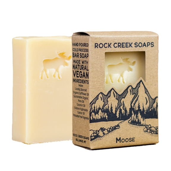 Rock Creek Soaps - Vegan Bar Soap - Moose