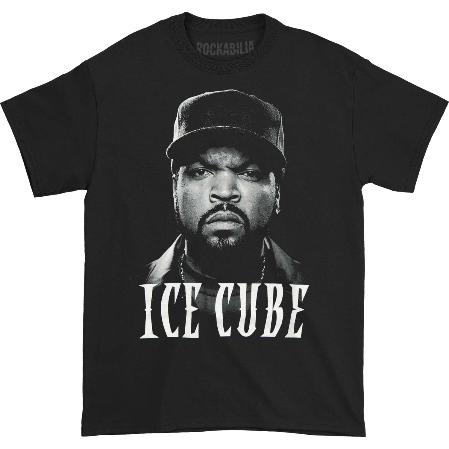 Ice Cube Men's Big Face T-shirt Large Black - Walmart.com