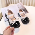 thumbnail image 3 of Sweet Princess Girls Bow Accent Mary Jane Shoes Elegant Tweed Dress Flats with Soft Cushioned Sole, Ideal for Recitals Performances & Parties Beige 11.5 Little Kids(29), 3 of 9