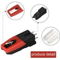 thumbnail image 2 of banpa 5 Pieces Record Player Needle with 1 Cartridge Turntable Diamond Replacement Stylus for Vinyl Record Player, 2 of 5