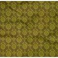 thumbnail image 4 of oneOone Organic Cotton Poplin Twill Fabric Floral Block Print Sewing Fabric BTY 42 Inch Wide, 4 of 4
