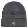 thumbnail image 5 of Zebra Embroidered Big Size Acrylic Long Beanies - Grey XL-3XL, 5 of 5
