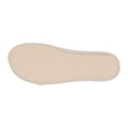 thumbnail image 5 of GC Shoes Womens Open Toe Wedge Sandals, Comfy Vegan Leather Slip On Low Heel Buckle Strap Slide Platform, Ivory/Size 7, 5 of 5