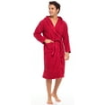 thumbnail image 3 of Men Hooded Bathrobe For Men 100% Cotton Terry Bathrobes with Hood Towel Spa Robe, 3 of 6