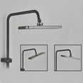 thumbnail image 5 of Matte Grey Exposed Shower System Set Rainfall Shower Faucet Fixtures Wall Mount, 5 of 10