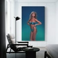 thumbnail image 3 of Favorite Blondes Actresses Heather Locklear Poster Wall Art Poster Gifts Bedroom Prints Home Decor Hanging Picture Canvas Painting Posters 12x18inch(30x45cm), 3 of 6