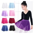 thumbnail image 2 of 9 Colors Ballet Skirts Girls Dance Skirt White Black Chiffon Skirts Woman Tie Up Mini Short Skirt for Dancing, 2 of 7