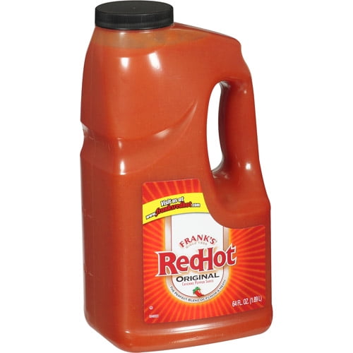 Frank's Red Hot Original Cayenne Pepper Sauce, 64 oz by Reckitt Benckiser