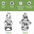 thumbnail image 3 of Uemuo Gray Tractor for Winter Dog Hoodie Sweatshirts with Pockets Warm Dog Clothes for Small Dogs Chihuahua-Small, 3 of 8