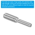 thumbnail image 4 of Uxcell M4*M6*30mm Double End Threaded Stud Screw Bolt, 5 Pack 304 Stainless, 4 of 5