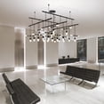 thumbnail image 2 of Sonneman S1h36k-Rr180612-Sc02 Suspenders 46" Wide Suspension Pendant - Black, 2 of 3