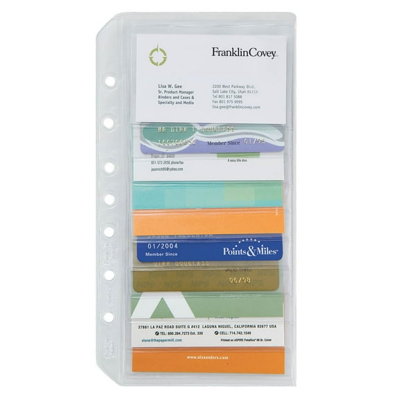 FranklinCovey Business-Credit Card Holder - Two Pack (Classic Size)