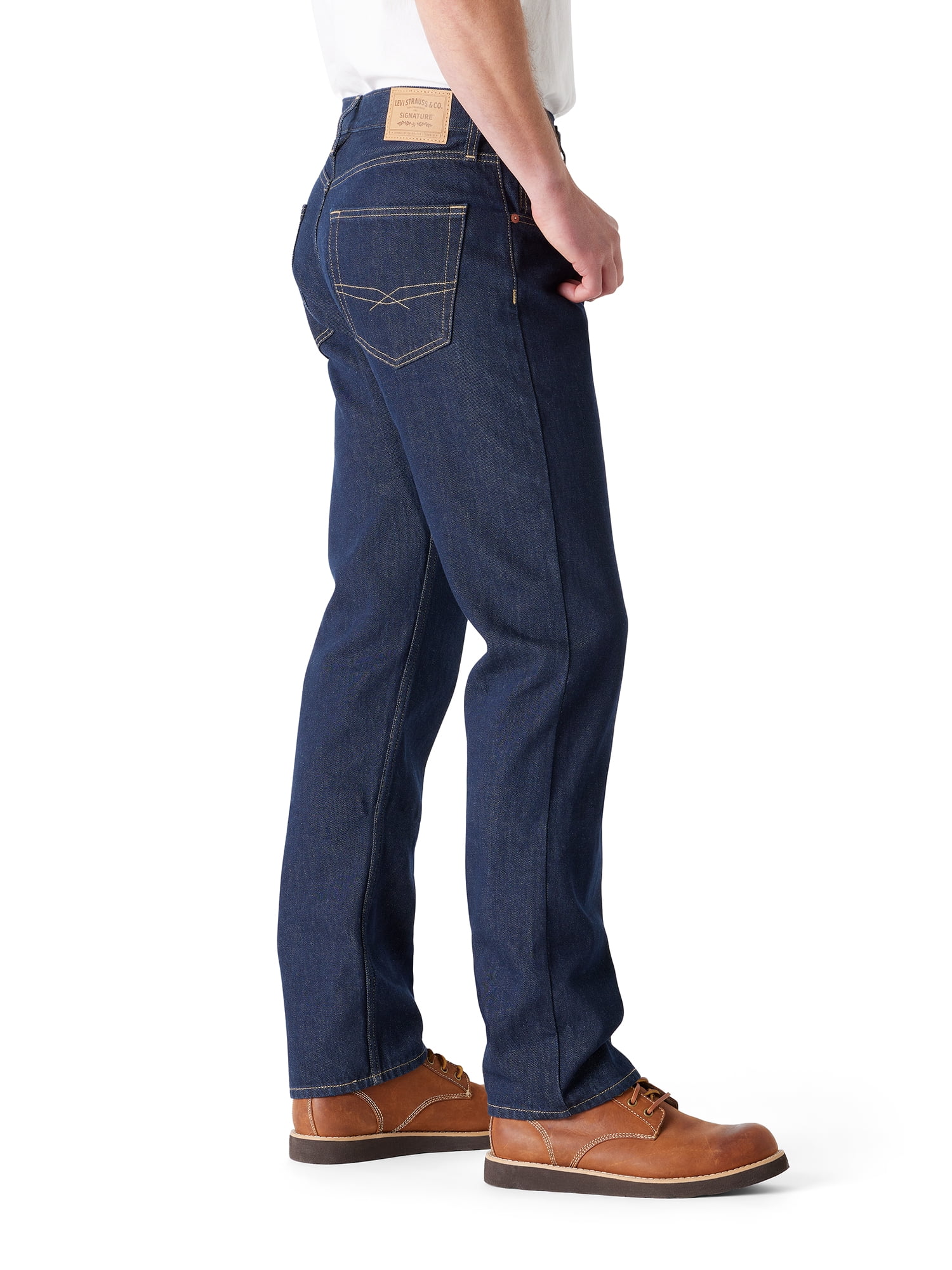 Levi Strauss Signature Men's and Big and Tall Original Straight Fit Jeans
