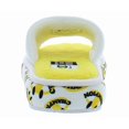 thumbnail image 3 of Champion Plush Smile Slide  Womens Shoes Size 6, Color: White/Yellow, 3 of 5