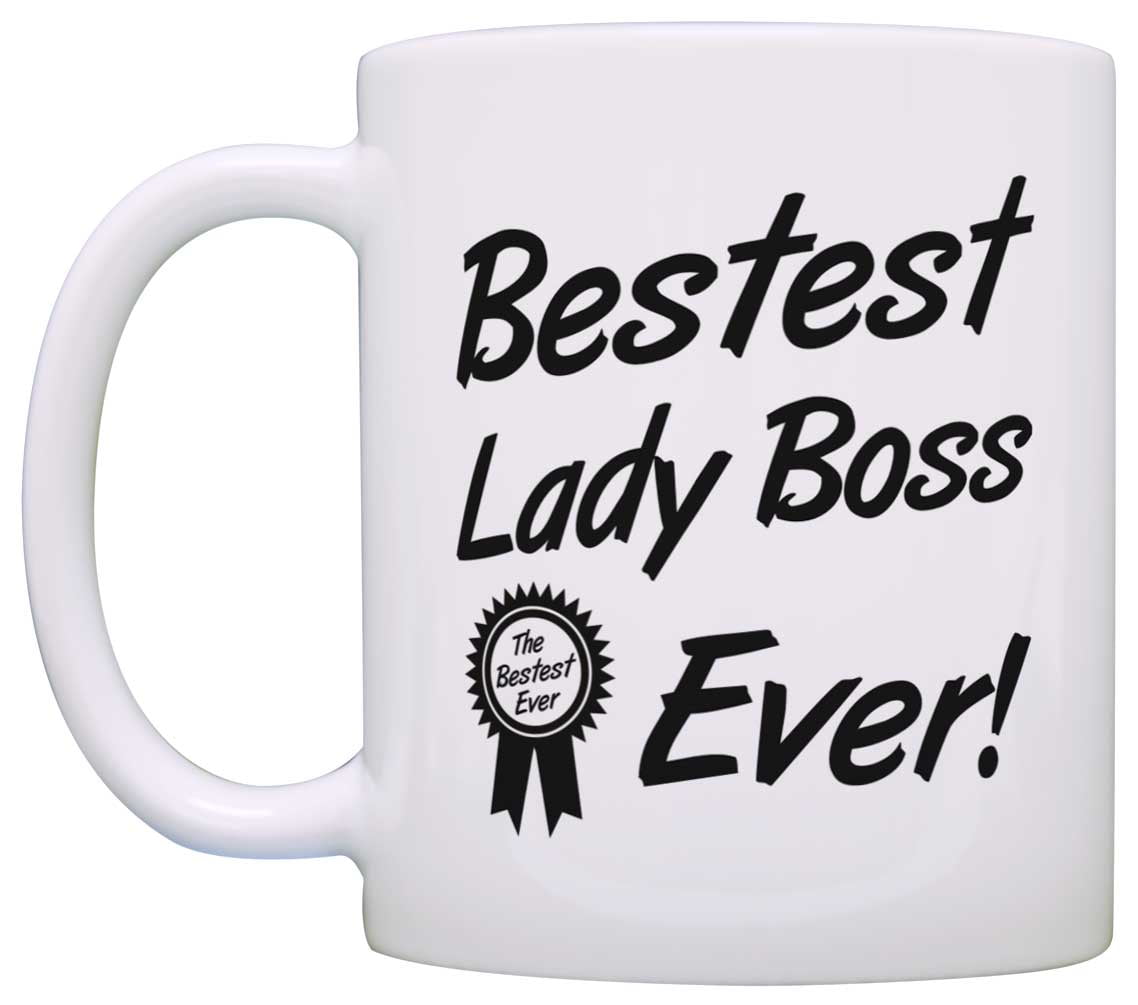 Boss Gifts Bestest Lady Boss Ever Best Manager Gifts Office Coffee Mug Tea Cup 