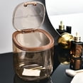 thumbnail image 3 of ANXPTIME Small Space Desktop Trash Can Press Lock Lid Devil Design ABS Waste Container, 3 of 15