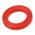 thumbnail image 1 of Unique Bargains 1/2 Pieds 3/4 Pieds DN20 Rondelle Plate en Silicone avec Joint Rapide Rouge, 1 of 5