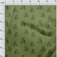 thumbnail image 2 of oneOone Polyester Lycra Fabric Branch & Owl Block Print Sewing Fabric BTY 56 Inch Wide, 2 of 4