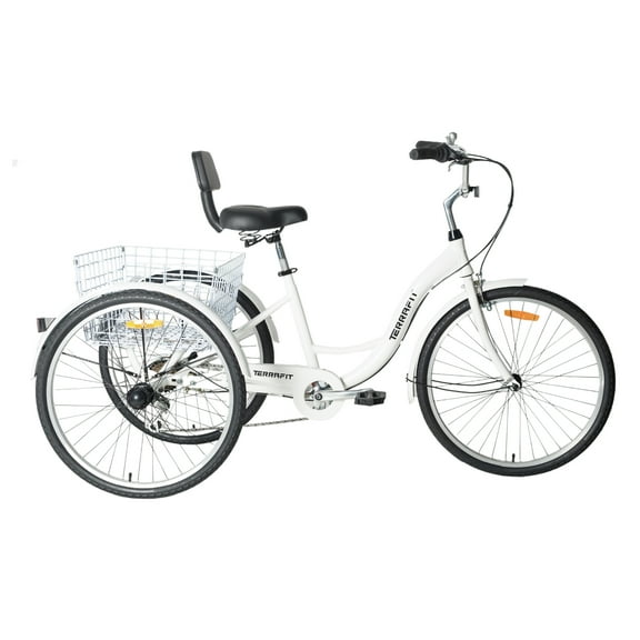 Tricicleta Triciclo Para Adulto Rodada 26 Shimano Velocidade TERRAFIT  Triciclo