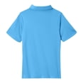 thumbnail image 4 of UACY Girls Short Sleeve Polo Shirts Button Lapel Collared Summer Tops Business Casual Basic Tees, 4 of 5