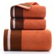 thumbnail image 1 of Juego de 3 toallas de mano para baño, toallas absorbentes suaves de algodón para baño, toallas de Spa, toalla de 34*74cm, toalla de baño 70*140cm, 1 of 7