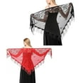 thumbnail image 4 of lanema Tulle Mantilla for Woman Mantilla Outdoor Church Prayer Scarf for Lady Wrap, 4 of 11