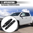thumbnail image 3 of Manijas de puerta trasera Unique Bargains para Chevy Silverado 2008-2014 plástico Negro 1 par, 3 of 7