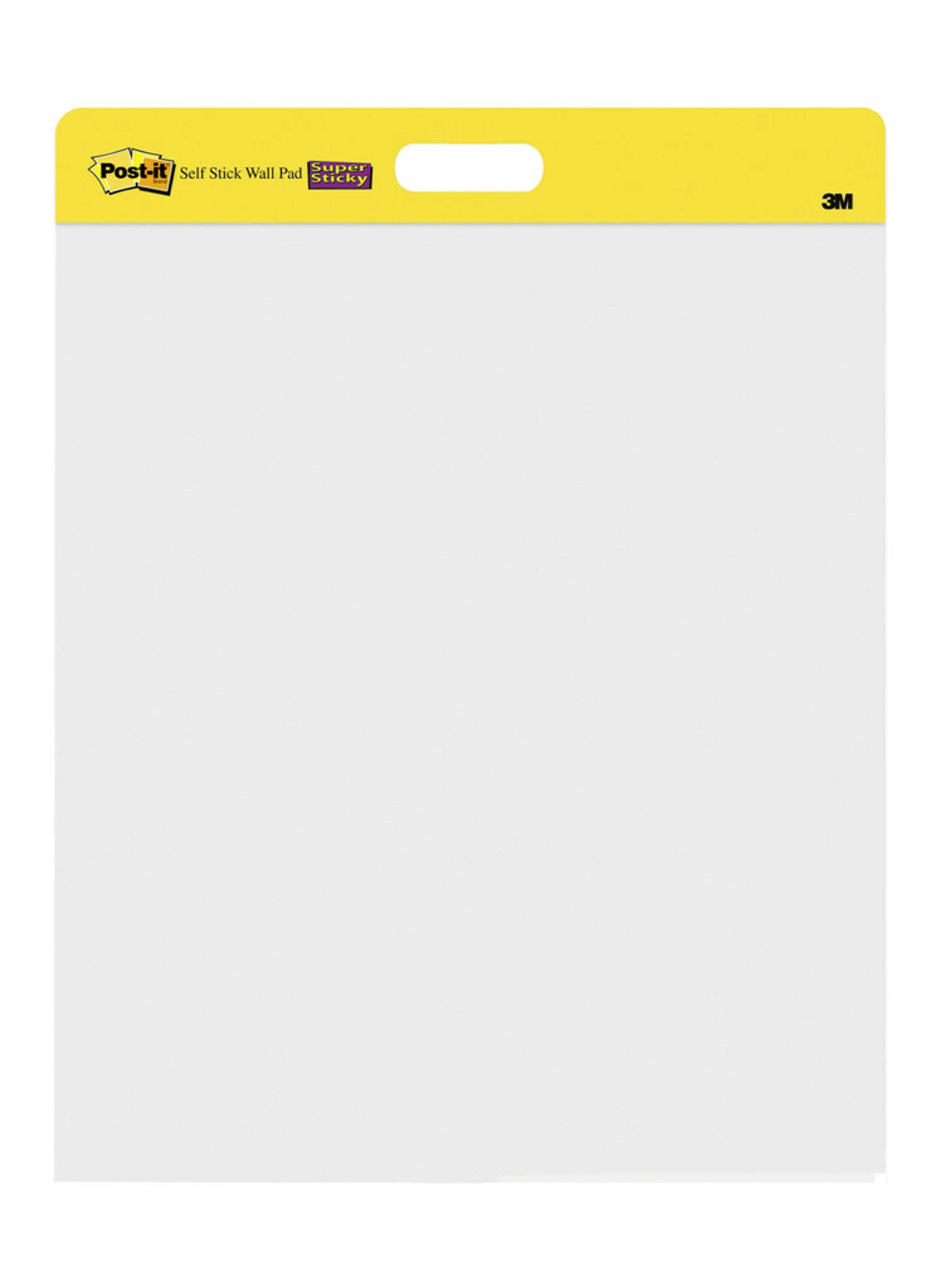 Post-it Wall Pad Easel Pad w/ Bonus Command Strips, 20 x 23, 2
