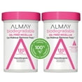 thumbnail image 2 of Almay Biodegradable Oil Free Micellar Eye Makeup Remover Pads, Hypoallergenic, Cruelty Free, Fragrance Free Cleansing Wipes, 2 Pack, 2 of 5