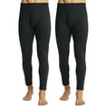thumbnail image 2 of 2 Pack Thermal Underwear for Men, Thermal Pants for Men Fleece Lined Long Johns Bottoms Cold Weather Base Layer for Running Skiing, 2 of 7
