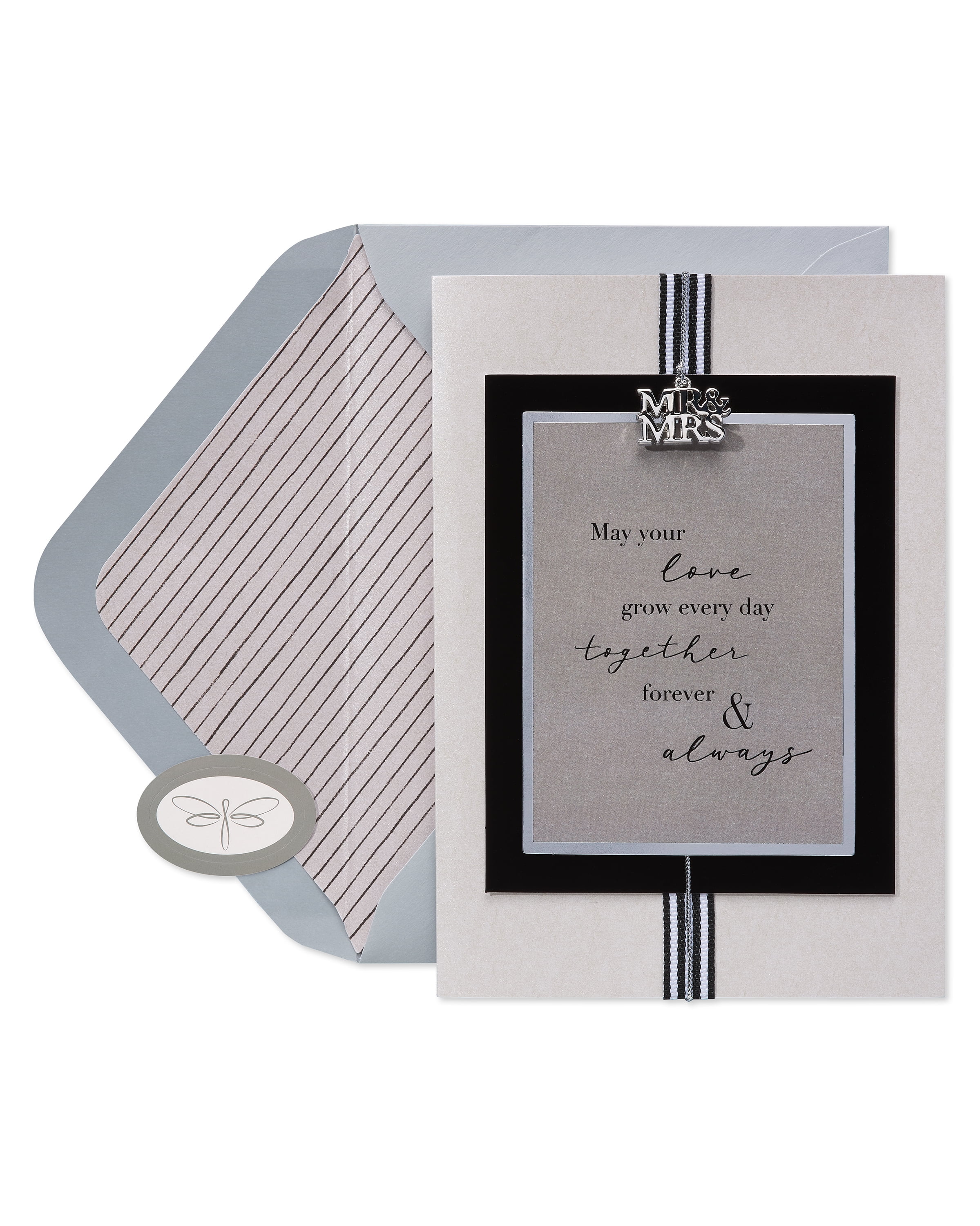 Papersong Premium Wedding Card (Forever & Always)
