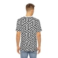 thumbnail image 2 of Geometric Men's Polyester Tee (AOP), 2 of 6