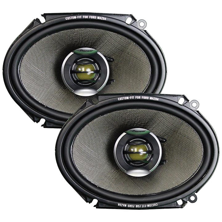pioneer 6x8 2 way speakers