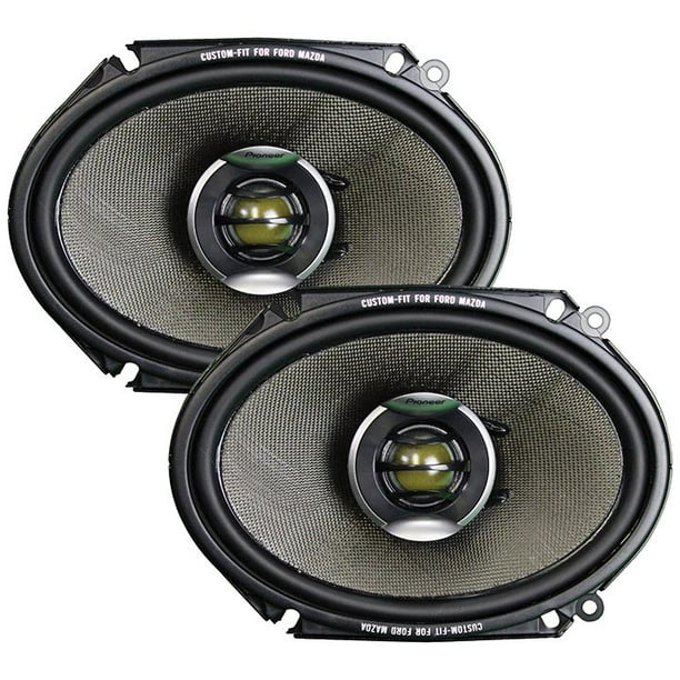 SPEAKERS 6X8" 2WAY PIONEER 260WATT;IMX CONE;BUTYL RUBBER