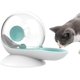thumbnail image 1 of Dispensador Automático de Agua para Perros Gatos, Forma de Caracol, Bebedero por Gravedad para Mascotas, Fuente Transparente Dispensador de Cuenco de Agua para Perros Gatos, 28 L, 1 of 5
